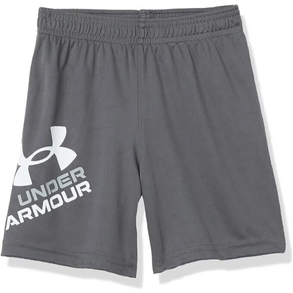 Under Armour Little Boy's Pitch Gray S21 Sport Shorts Size 4 New